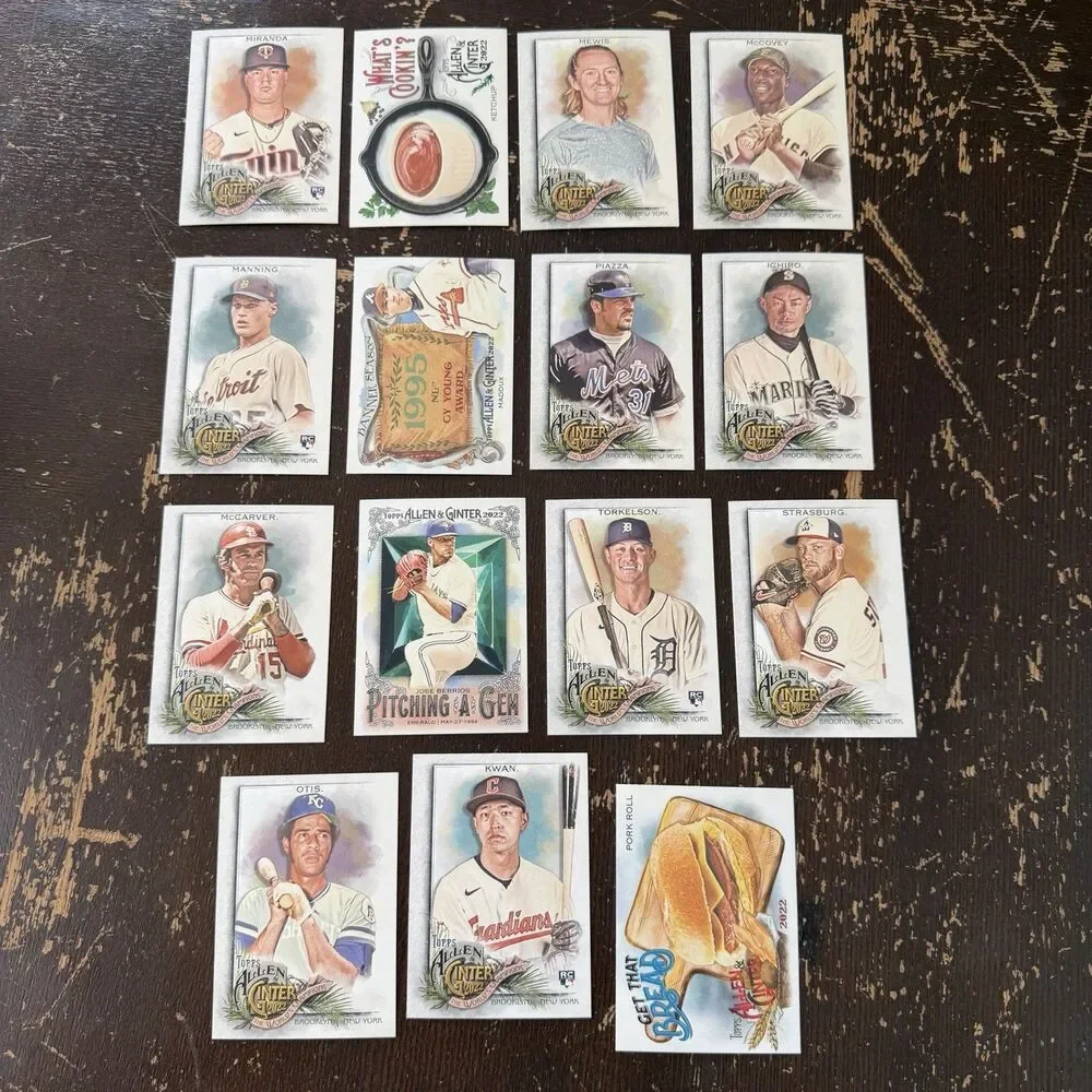 2022 Allen Ginter Baseball Cards Lot 200 + NM Witt Jr RC Ohtani Soto Acuna Jr